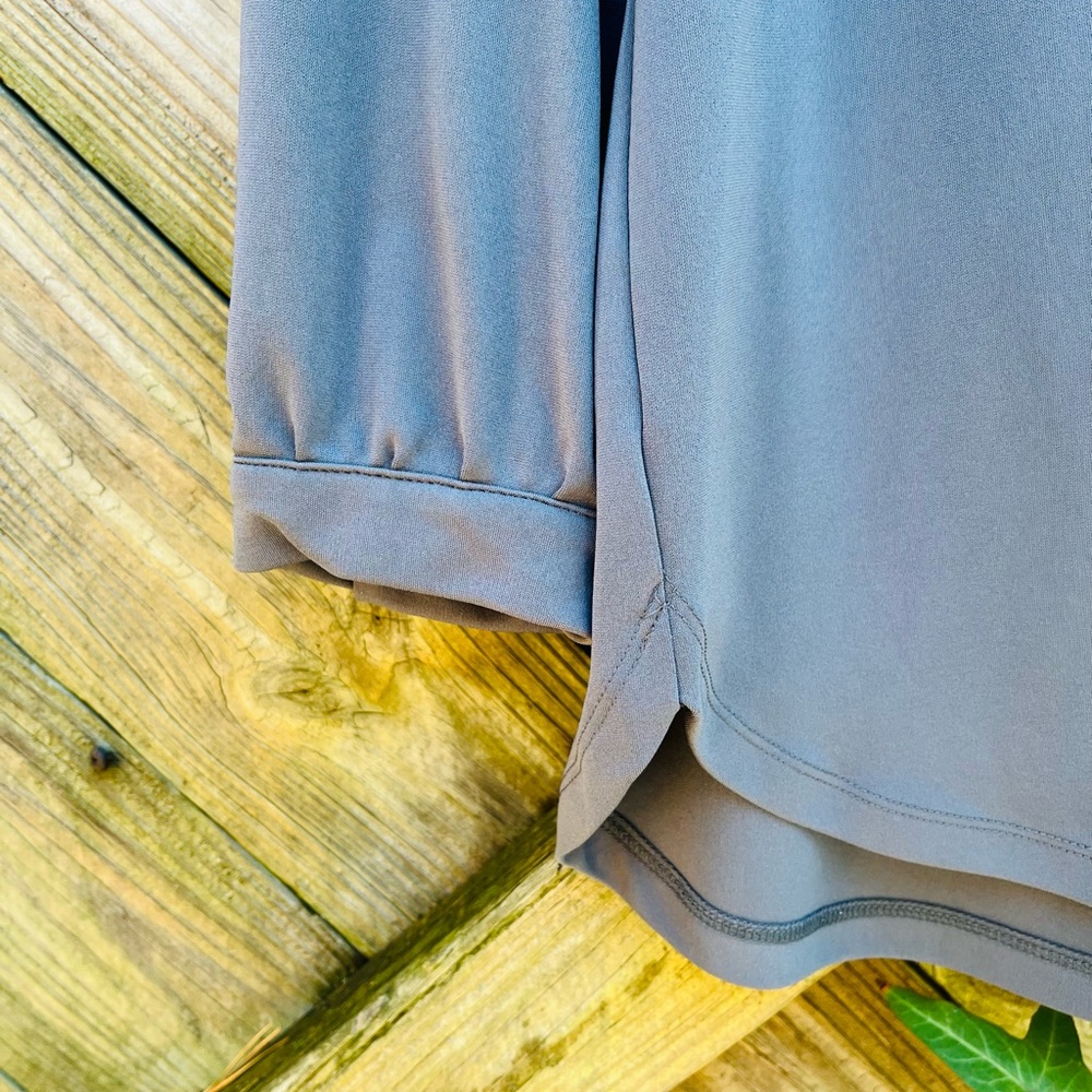 Ann Taylor Grey Blouse - Picture 4 of 4